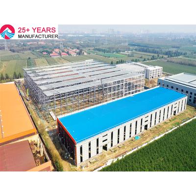 China Steel Structure Shandong Qingdao Listed Steel Structure Factory Production Logistics Steel Warehouse Full Service for sale