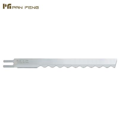 China Textile Loom Alloy Steel Cloth Fabric Slitter Wave Knife For Eastman WOLF MAIMIN KM for sale