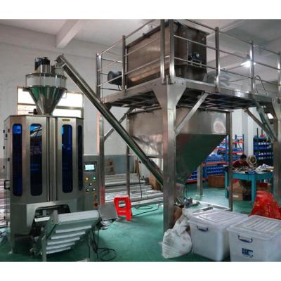 China High Speed ​​Full Automatic Multi Function Commercial Laundry Detergent Powder Filling Weigher 1-6kg Weigher Packing Machine Washing Powder Packing Machine Supplier for sale