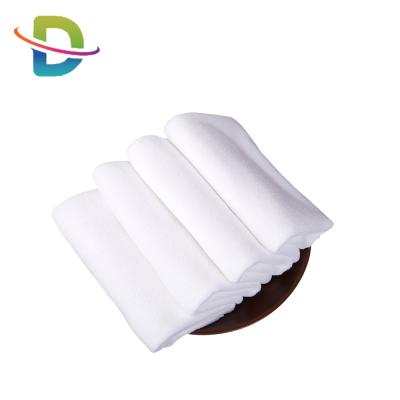 China QUICK DRY quality and quantity assured microfiber hotel towel white color custom size for sale