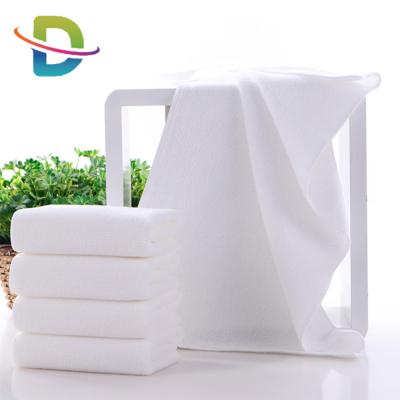 China QUICK DRY White Color Towel Luxury Hotel Microfiber Face Face Super Soft Cleansing Towel for sale