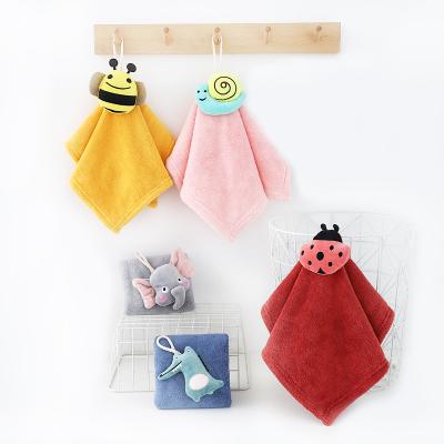 China Sustainable Hand Hanging Hand Towel For Kitchen Bathroom Cleaning Towel for sale