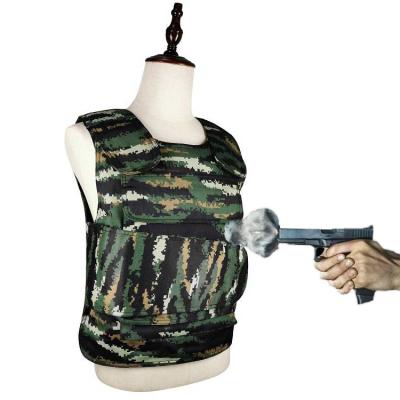 China Gujia OEM Armor NIJ 3A Level 5 Military Camouflage Bulletproof Vest Custom Lightweight Ballistic Portable Armored Protective Police Vest for sale