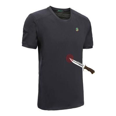 China Gujia EN388 5 Anti-Cut Cool Proof Shirt Anti-Cut Short Sleeve Puncture Cut Resistant ANTI-SLASH Clothing for sale