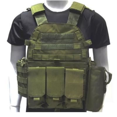 China Gujia chalecos colete oxford cloth multifunctional militar military equipment tactical vest with molle system for sale