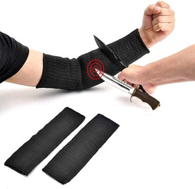 China Anti Cut Gujia Lower Prices Slash Resistance Aramid Mixed Hppe Pe Level 4 Level 5 Swipe Resistant Hand-Arm Protectors Cut Resistant Sleeve for sale