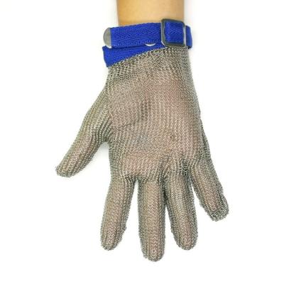 China Anti Cutting Gujia Hand Safety Protection Slash Resistance Felling Chainsaw 304 Stainless Steel Anti Cut Resistant Gloves For Work for sale