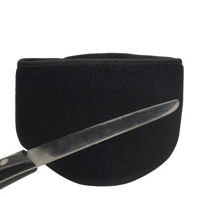 China Anti-Cutting Gujia Design Safety Saintfabric Exclusive Fiber Knife Cut Resistant Slice Resistant Anti-Cutting Neck Protector Protector Guard for sale