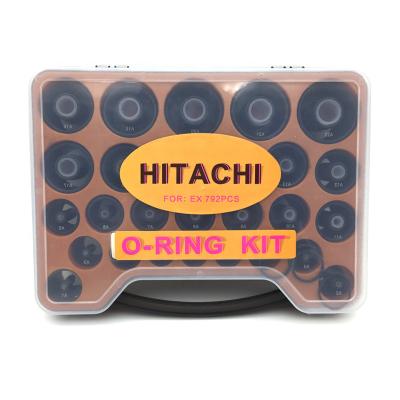 China High Quality Hitachi Machinery O-ring Box China Factory OilSeal Excavator Oring Kit For EX120 EX120-2 EX200 EX200-2 EX70 Landy ZX60 ZX200 for sale