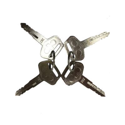 China High Quality Excavator/Dozer Excavator Keys 787 Ignition Key For Excavators and Dozer PC30 PC60 PC100 PC120 PC200 D65 D85 Ignition Master Switch Lock for sale