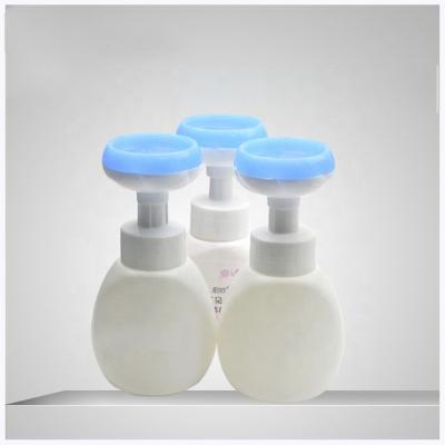 China Personal Care New Design Flower Foam Shape 8oz Bubble Shampoo Bottle Hand Wash Soap Bottle for sale