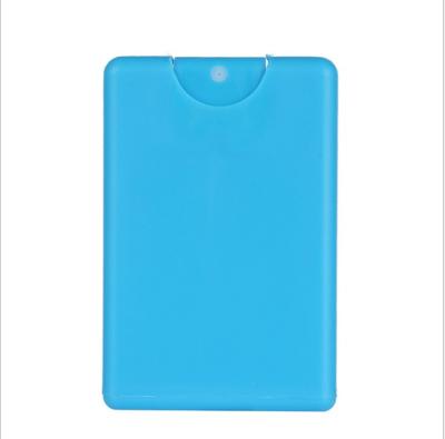 China Empty Plastic Credit Card Mist Perfume Pouch Flat Medicine Spray Bottle for sale