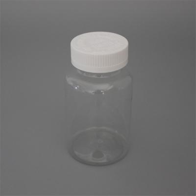 China Medicine 10 Years Manufacture Custom Made PET Free Heavy Duty Clear Vitamin Child Friendly 250ml Pill Bottles for sale