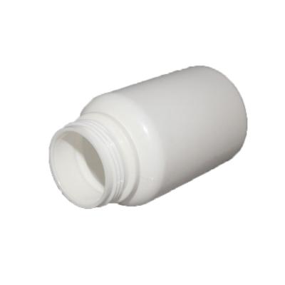 China Healthy White Medical Medicine Bottle Plastic Vitamin Pill Capsule Empty Bottle With Cap for sale