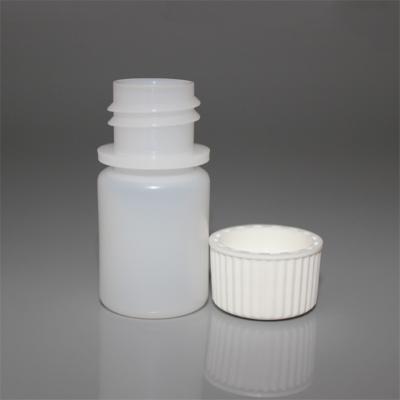 China Wholesale Cosmetic White Flat Plastic Pill Bottle 5ml Factory Sale Supply for sale