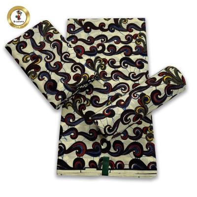 China Low Price Custom African Soft Wax Cotton Fabric Printing Anti Static for sale