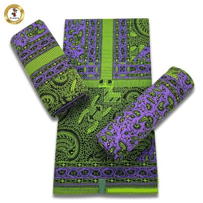 China Ankara Kente Cloth Ghana Anti-static Warm Fabric 100% African Cotton Wax for sale