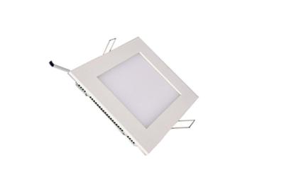 China Recessed 9 Watt 3000k Square Flat Led Panel Light For Residential / Commercial Lighting for sale