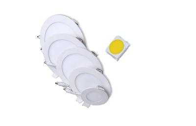 China Energy Saving Ultra Thin 3W LED Round Panel Lights For Hotel Ceiling Lighting for sale