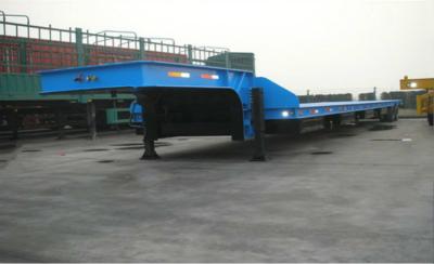 China SHACMAN Tractor Truck Low Bed Semi Trailer Stable High Strength Material for sale