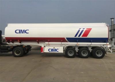 China Durable Crude Oil Tanker Trailer High Strength Steel Safety Operation for sale