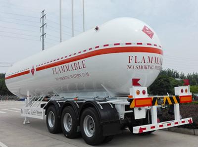 China 2 Or 3 Axles LPG Tank Trailer Lpg Transport Trailer Customized High Stability for sale