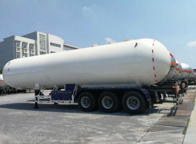 China Propane Lpg Road Tanker Durable Spherical Heads And Cylindrical Shell for sale