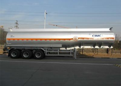 China 42m3 Liquid Tank Trailers Aluminum Alloy Material Use In Pure Sulfuric Acid Transport for sale