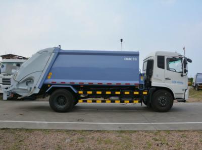 China Customized Color Refuse Collection Truck Hydraulic Lifting With DONGFENG Chassis for sale