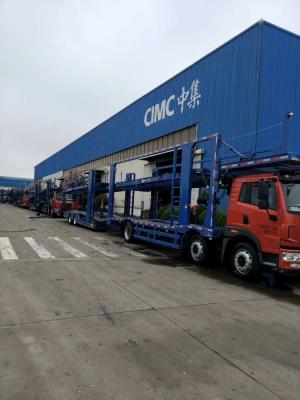 China Long Distance Car Carrier Truck Customized Mobile Double Floor Steel Chassis for sale