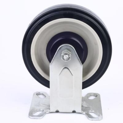 China Other Factory Sale 3/4/5/6 Inch Swivel Locking Top Plate Heavy Duty Caster Wheels For Industrial Display Furniture Medical Installation for sale