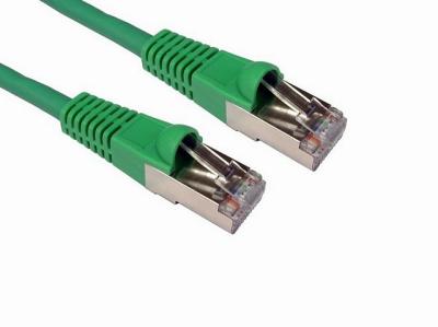 China Customized 23/24/26AWG Cat 7 Ethernet Patch Cable Shielded BC CCA CCS 25 Ft for sale