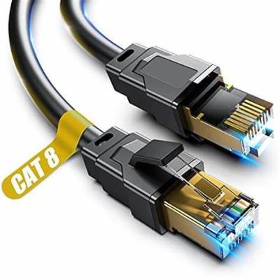 China Hohe Haltbarkeit Katze 8 abgeschirmtes Ethernet-Kabel 10m 25m Katze 8 Lan-Kabel zu verkaufen