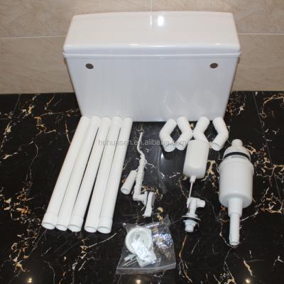 China East Hung Cheap Price Plastic 8L Tank Toilet Water Tank Middle Wall Mounted for sale