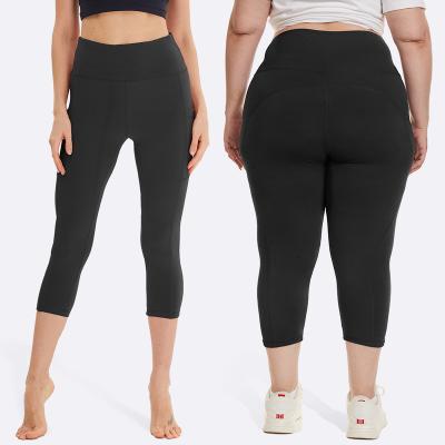 China RTS Breathable Crimson Pink Yoga Capis Plus Size High Waist Spandex And Polyester Women's Yoga Caps With Popos for sale