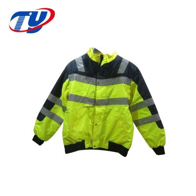 China EN471 Breathable Hi Vis Coat Safety Jackets Mens for sale