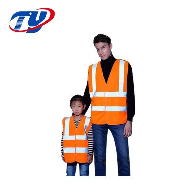 China Reversible 100% Polyester Water Proof Work Reflective T-shirt Safety Vest With Pockets For Men for sale