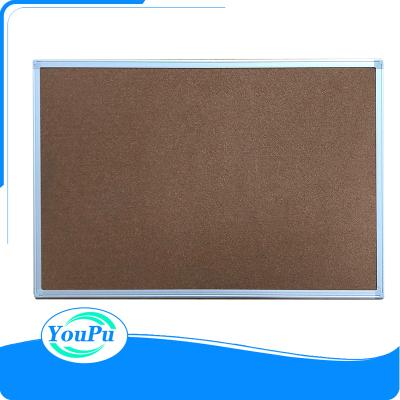 China New Style Cheap Price Used Aluminum Frame Cork Pin Board Cork Bulletin Boards for sale