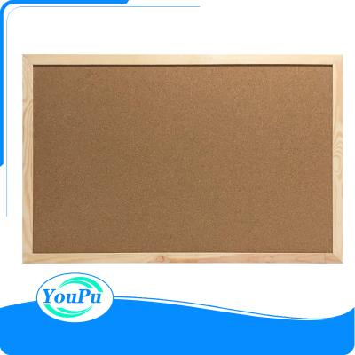 China Message Board Cork Pin Board Bulletin Boards With Wood Frame for sale