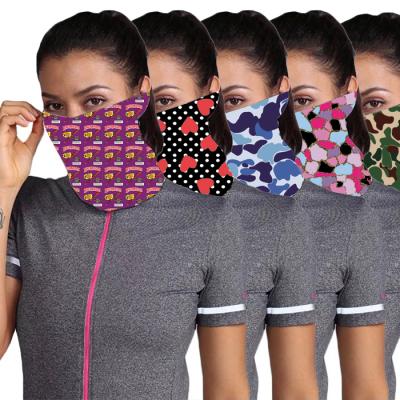 China Fashion Popular Tube Facemask Neck Face Cover Bandana Mask Multifunctional Custom Headband for sale