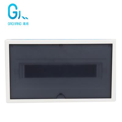 China Matel PC ABS TL-16 16 Way Plastic Modular Distribution/Boards Transparent Door Cover Box Plastic Project Metal Enclosures Plastic Electronic Box for sale