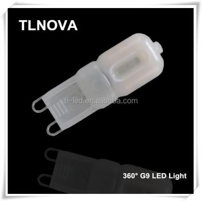 China Mini G9 LED FCC CE ROHS Bombilla Lampada LED Bulb Lighting 3W G9 LED 2016 360 Degree Plastic Warm for sale