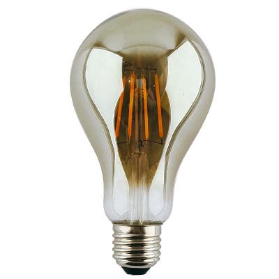 China Edison Bulb E14 E27 B22 BA15 Gold Filament LED Light Bulb A60 G45 2W 4W 6W 8W Residential Brass Edison Bulb CE Rohs FCC Cheap Filament LED Smoking for sale