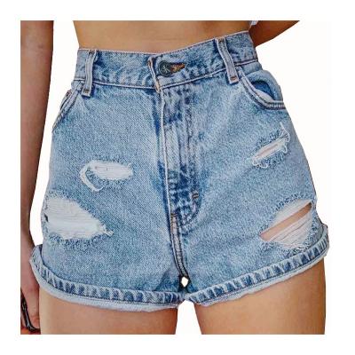 China QUICK DRY Accept OEM/ODM Service Denim Shorts Women Polyester Shorts/Cotton Ladies Denim Shorts for sale