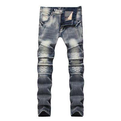 China 2022 New Breathable Custom Men's Jeans Restore Ways Zipper Stretch Straight-Leg Pants Antique Jeans Pants For Men for sale