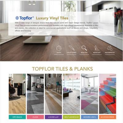 China Modern Luxury Vinyl Tiles for sale