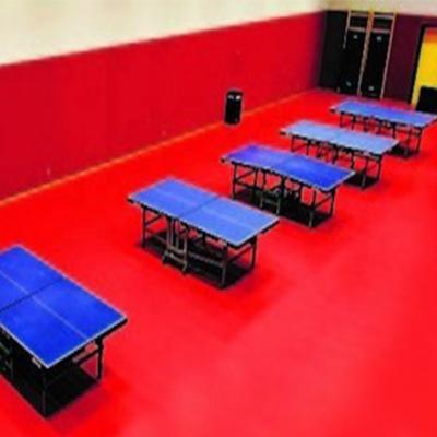 China basketball pvc sports flooring for table tenis court flooring price pcv tenis flooring for sale