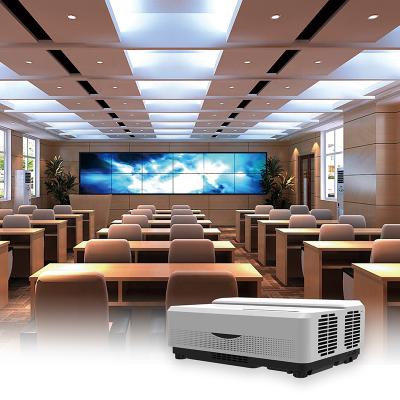 China 3D Ready 4500 Lumens 1080P 0.25:1 Throw Ration Outdoor Ultra Short Throw Laser Projector for sale