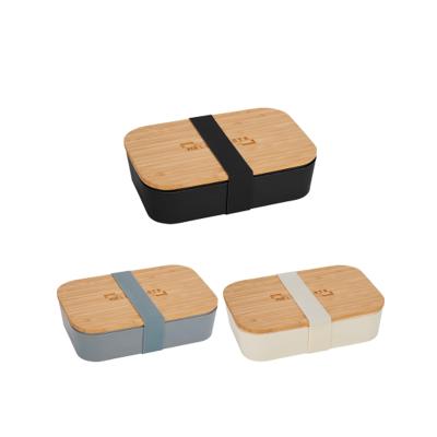 中国 2021 Hot Selling Disposable Lunch Box With Sleek Bamboo Lip 1000ml Outlook Use In Camping,Hiking,Family Activities Bento Lunch Box 販売のため