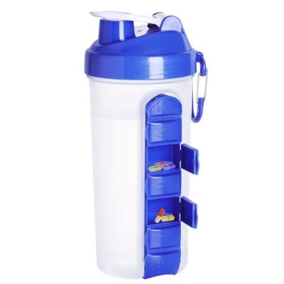 Китай 500ML Shaker Bottles Gym Use BPA Free and Viable Plastic Free Wholesale Protein and Sports Powder, Hot Selling Item продается